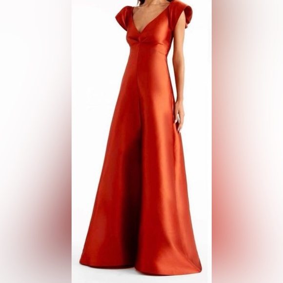 Sachin + Babi Vibrant Red Maxi Dress - Picture 2 of 13